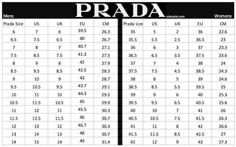 prada schuhgrößen|Prada sleeve size chart.